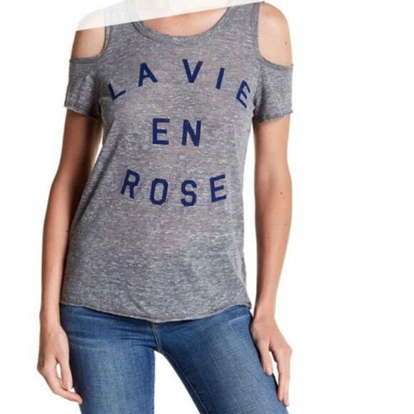 Sunnyside (Sundry) La Vie En Rose Cold Shoulder - Picture 1 of 5